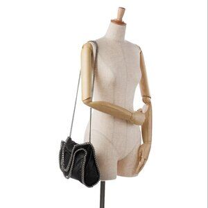 Stella McCartney Falabella Fold Over Bag Shaggy Deer